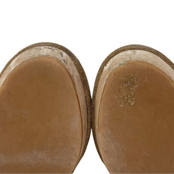 Madewell Benny Chelsea Clog In Suede Boot Size Women’s US 8, color pecan shell - Picture 11 of 16